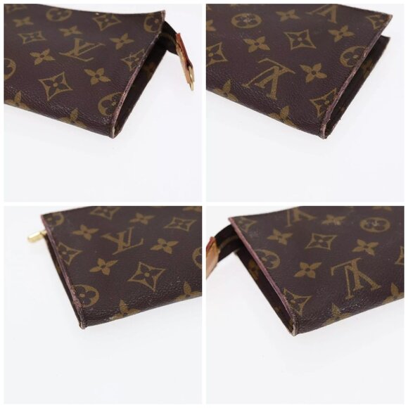LOUIS VUITTON Monogram Bucket PM Accessory Pouch LV Auth - Picture 16 of 16